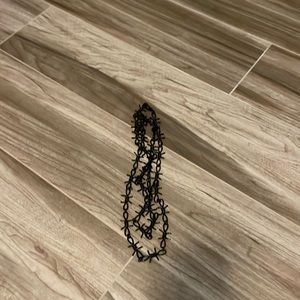 Black spiked pant chain